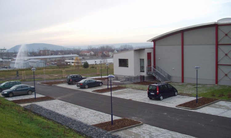 Außenanlagen 3-Feldsporthalle Berufsschulzentrum Sonneberg