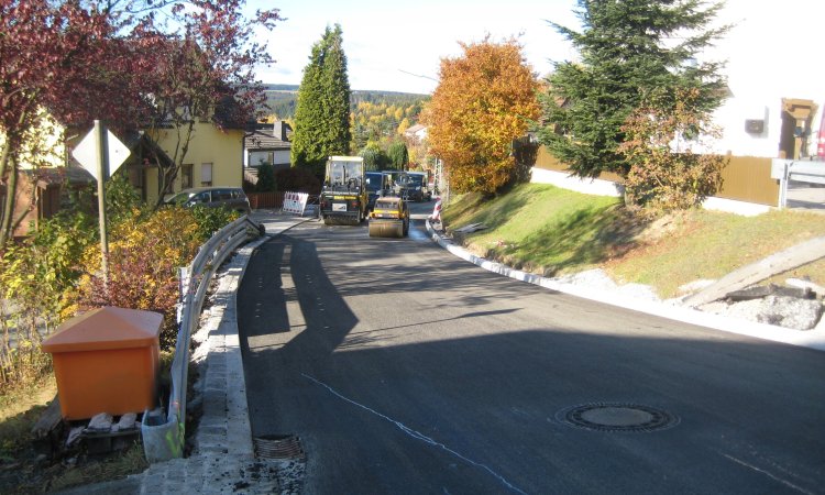 Ausbau der Siedlungsstraße und Am Brand in Tettau